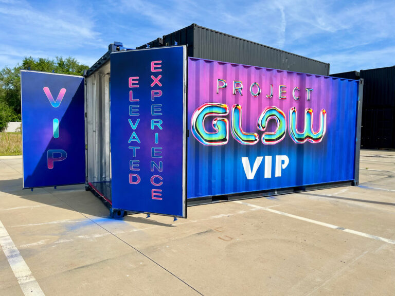 Project Glow VIP Electronic Music Festival 2024 Mural Experience Washington DC Orlando A Pivotal Character