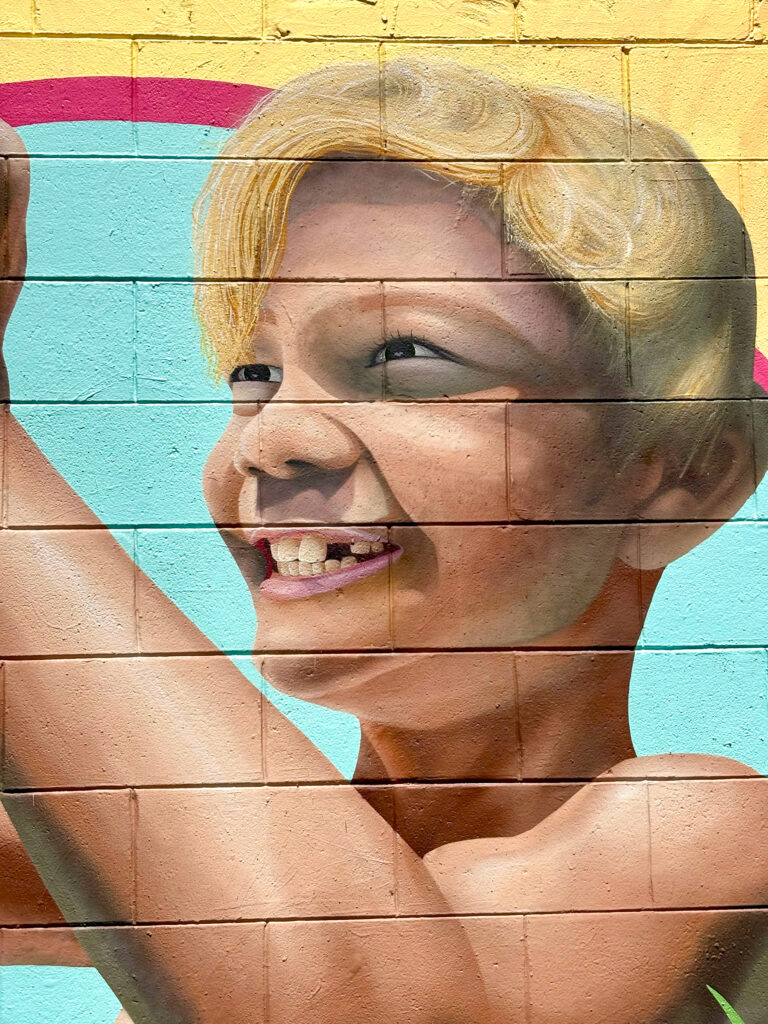 florida boy frog mural orlando springs palestine watermelon summer A Pivotal Character Artworks